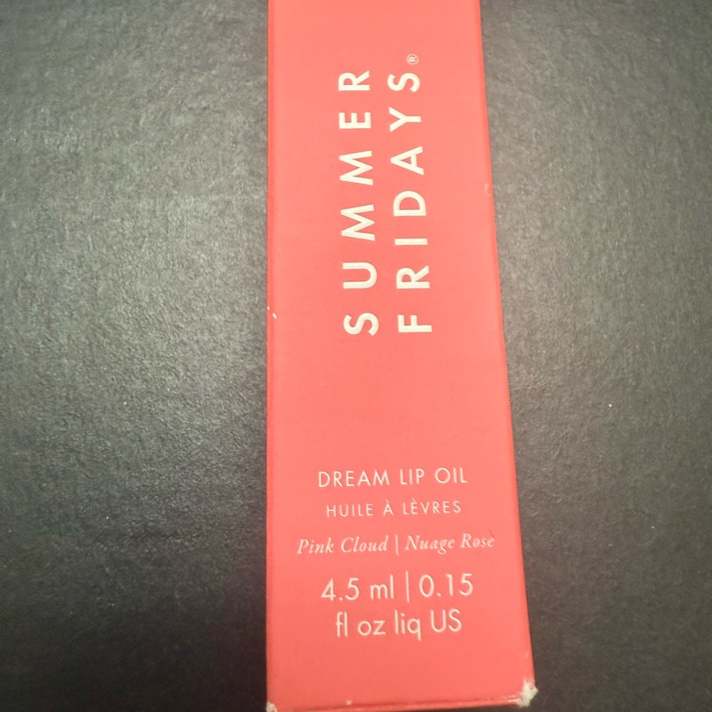 Brand new Summer Fridays Dream Lip Oil - Pink Cloud Shade nuage rose
